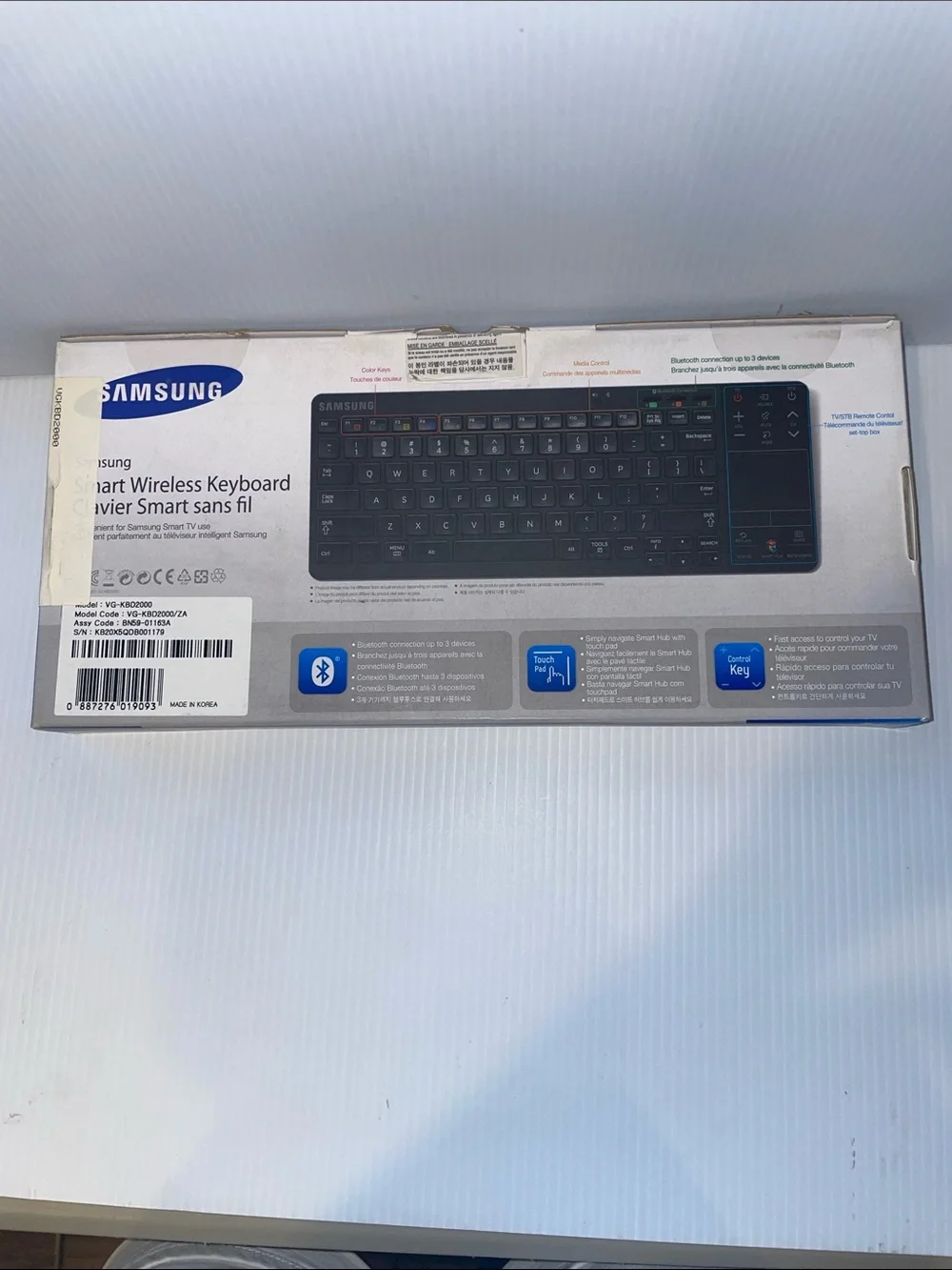 Samsung Smart Wireless Keyboard VG-KBD2000